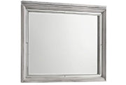 Vail Silver-Finish Dresser Mirror