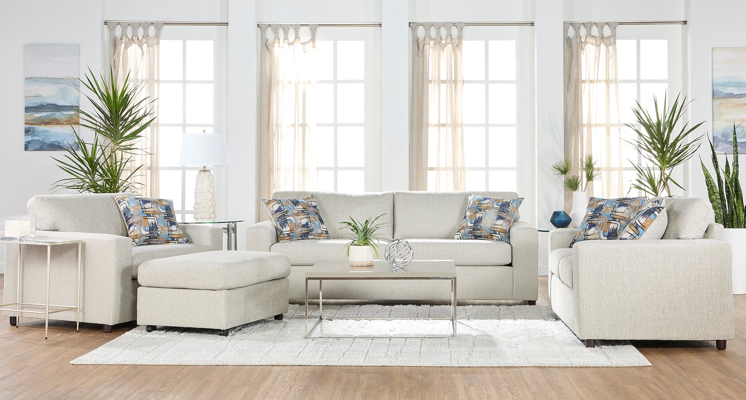 Contour Sofa Set