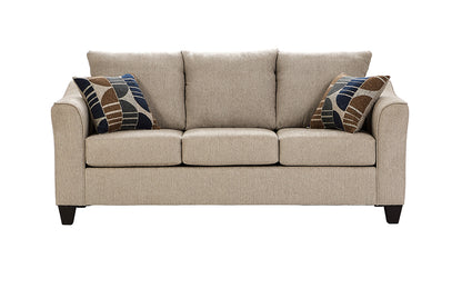 Becker Sofa & Loveseat Set – Modern Fabric Living Room Collection