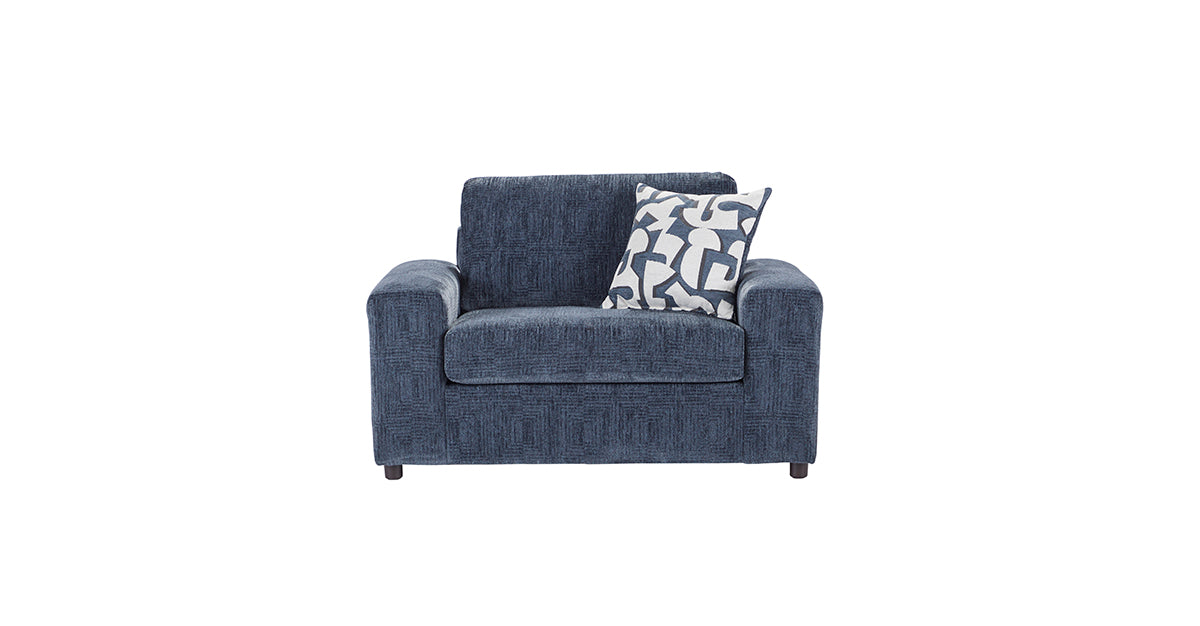 Jack Sofa & Loveseat Set – Modern Textured Fabric Living Room Collection