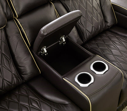 Shire Leather Power Reclining Sofa Set | Heated Seats & Zero Gravity