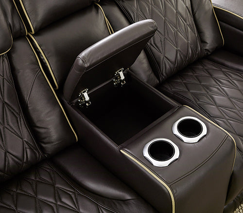 Shire Leather Power Reclining Sofa Set | Heated Seats & Zero Gravity