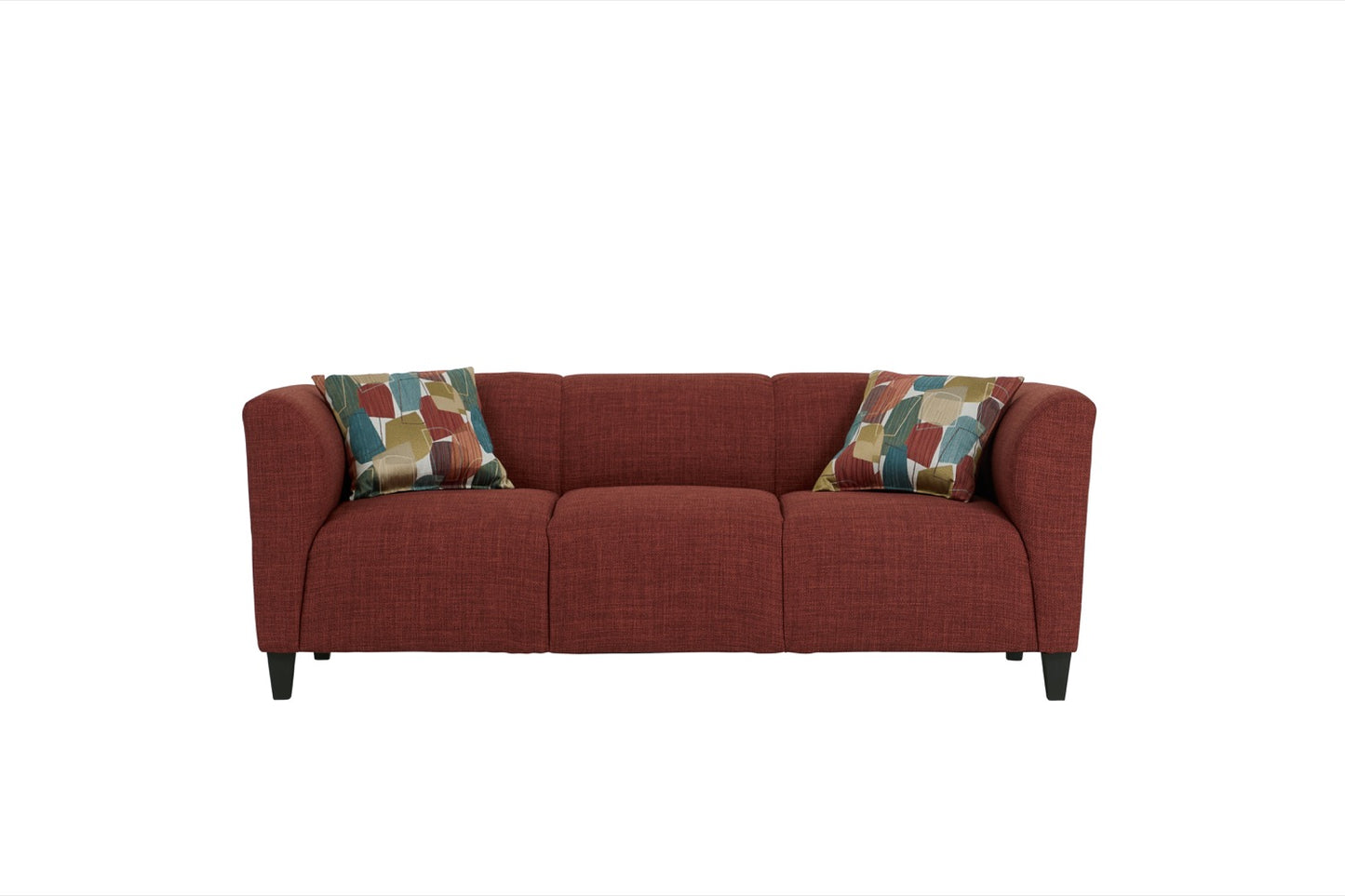 Bria Sofa & Loveseat Set – Modern Curved-Arm Living Room Collection