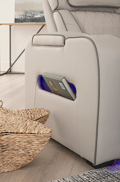 Shire Leather Power Reclining Sofa Set | Heated Seats & Zero Gravity