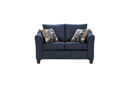 Becker Sofa & Loveseat Set – Modern Fabric Living Room Collection