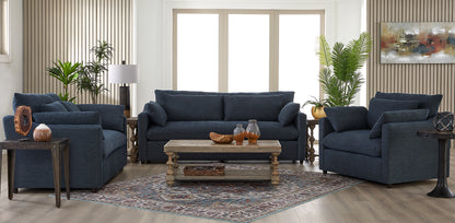 Lilou Modern Deep-Seat Sofa & Loveseat Set – Plush Comfort Design