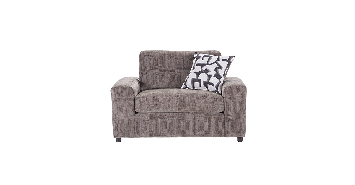 Jack Sofa & Loveseat Set – Modern Textured Fabric Living Room Collection