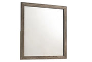 Millie Grey Wood-Frame Dresser Mirror